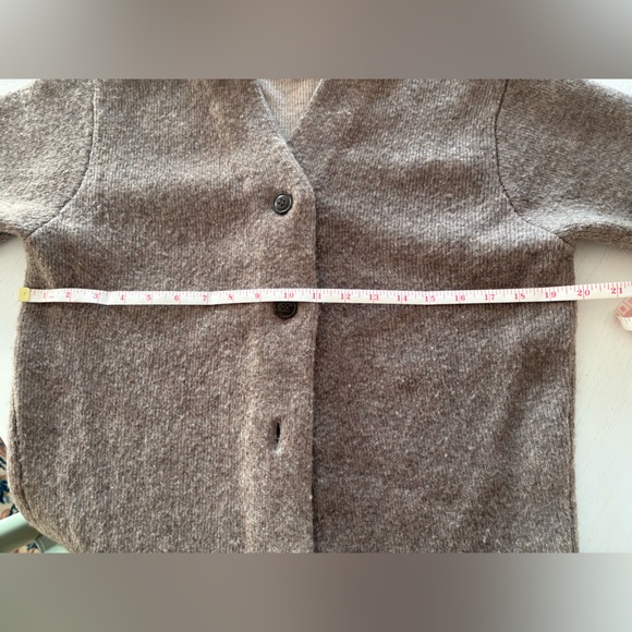 Muji Brown Women's Cardigan Sweater - Picture 9 of 10